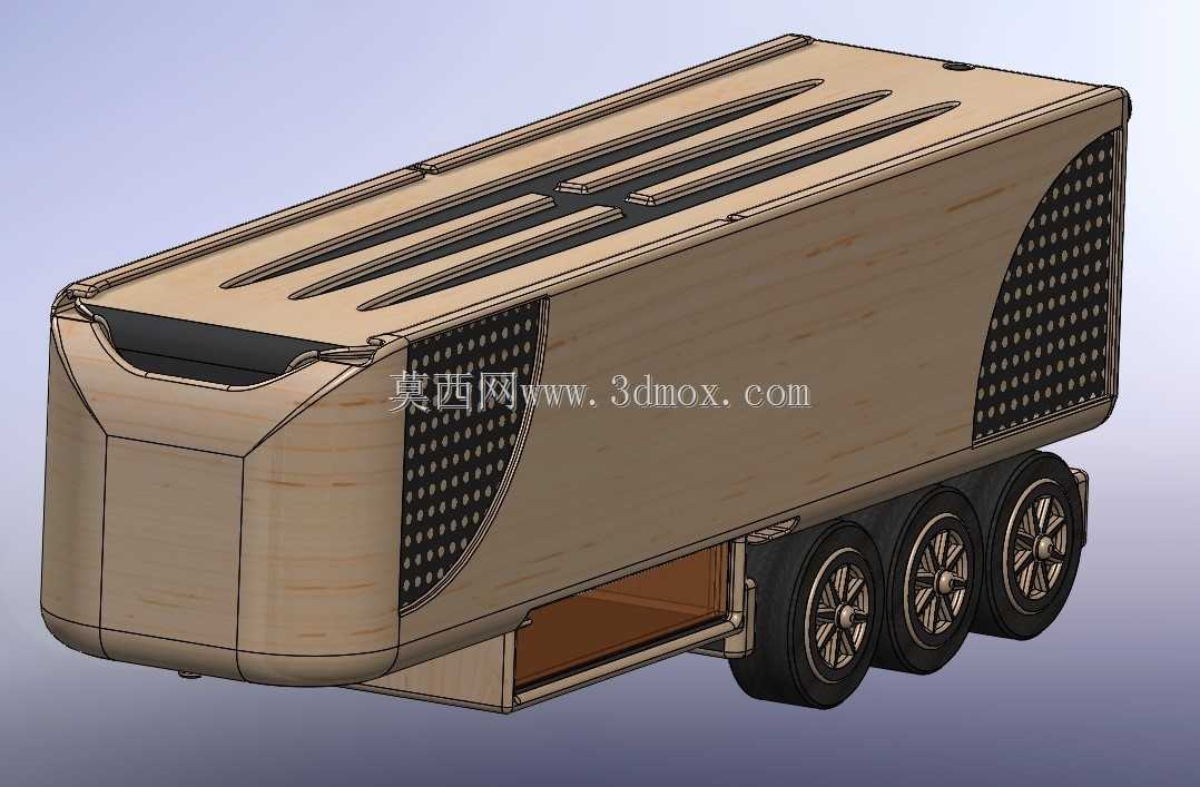 TTT-带拖车的玩具卡车-内置娱乐功能