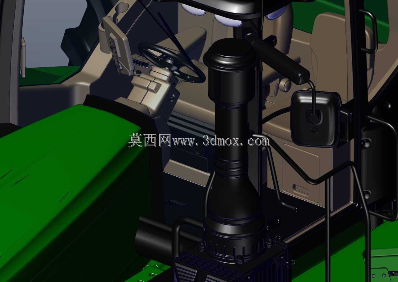 约翰迪尔9620R系列拖拉机,带3PT
