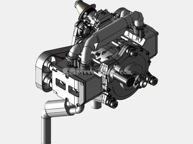 适用于轻型直升机的斯巴鲁EJ20/EJ25