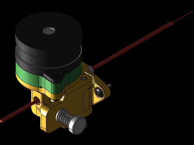 Orbiter CR \“140g直接双驱动挤出机,用于Creality CR 10打印机类型