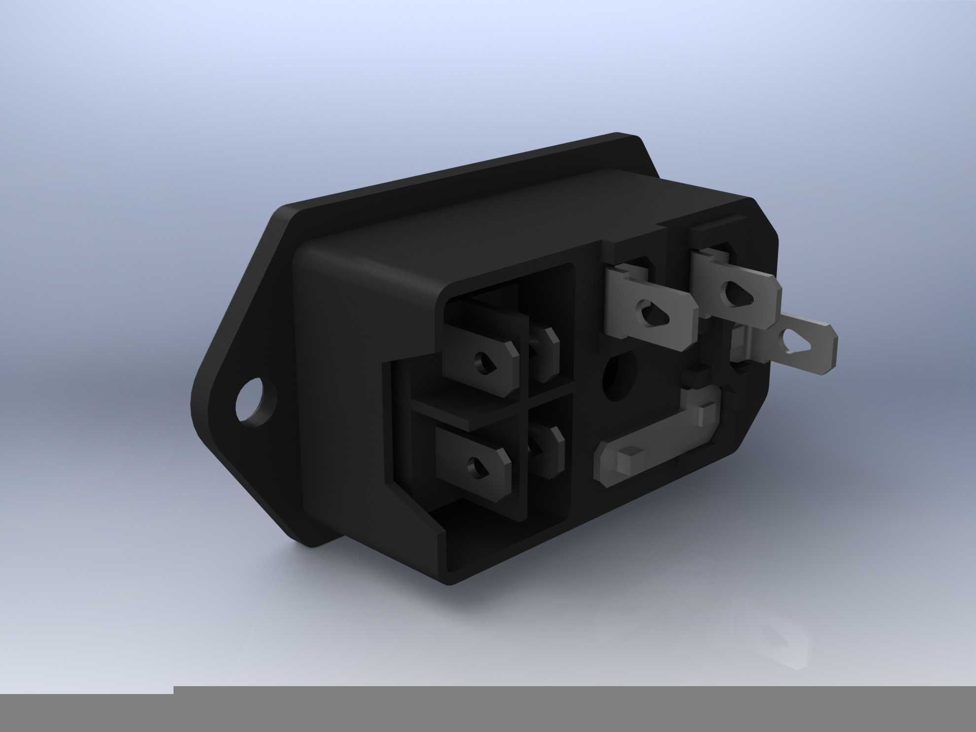 ������Դ����3��250V 10A AC-17��IEC3 C14��