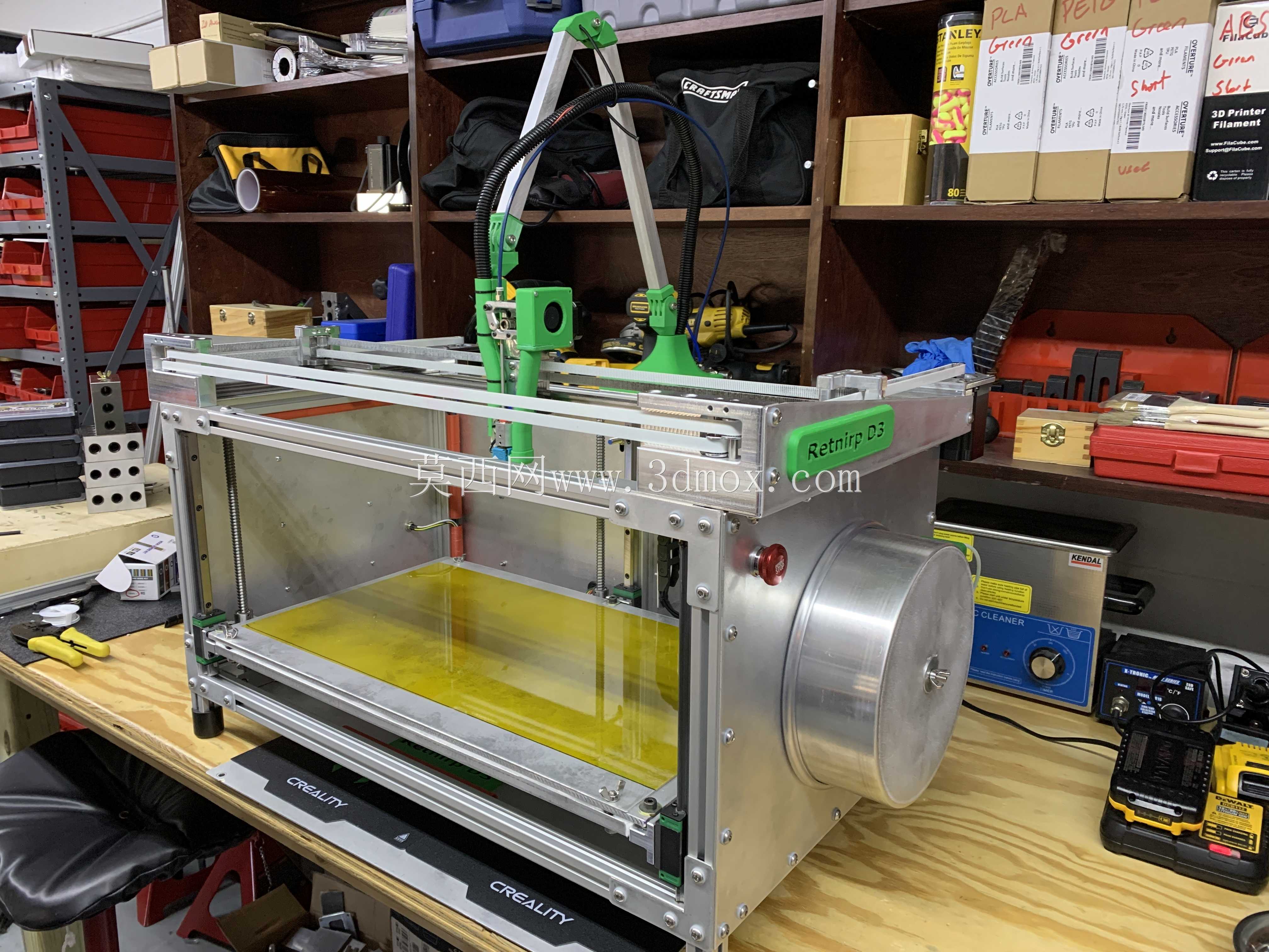 重新安装3D打印机