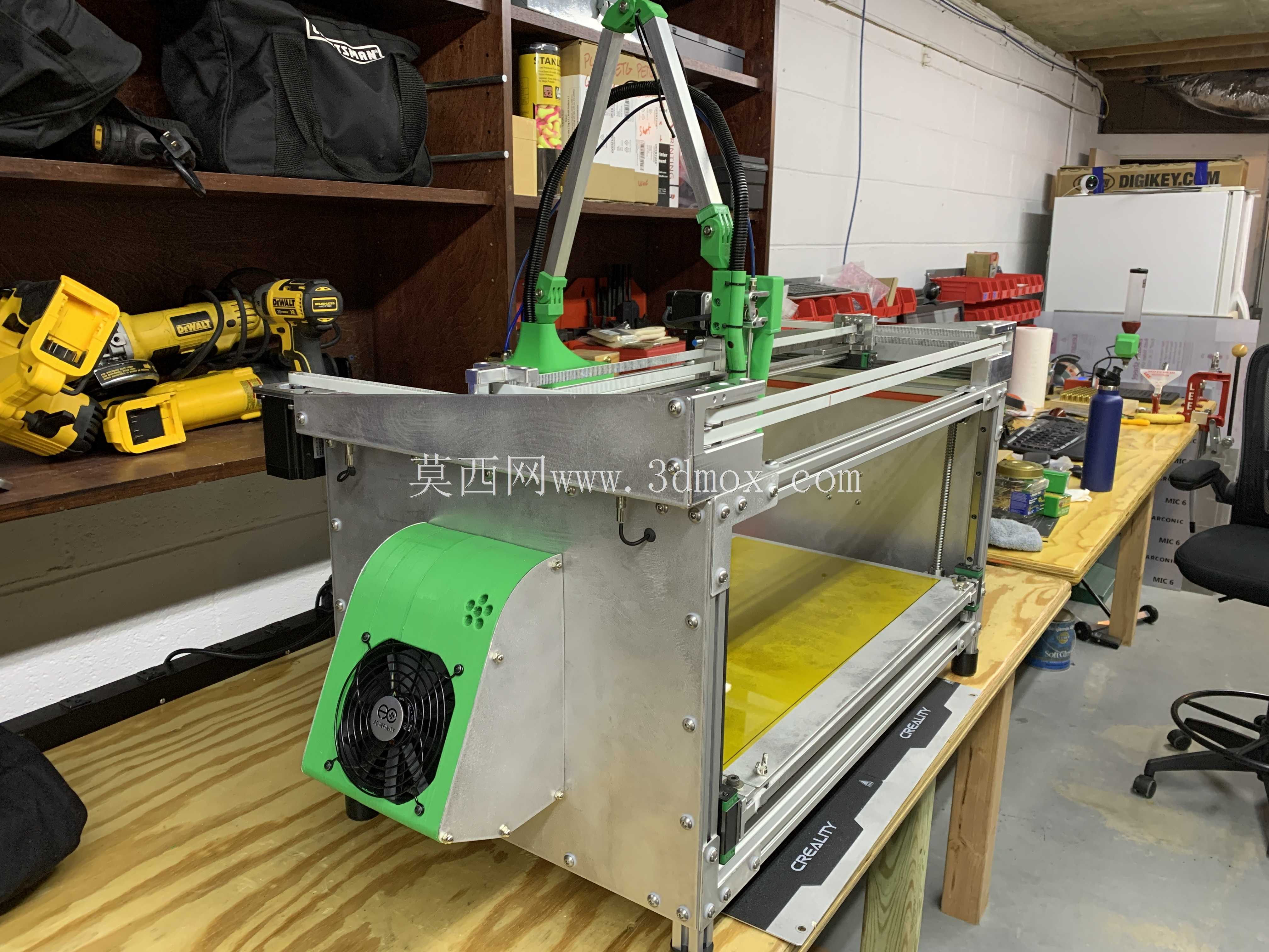 重新安装3D打印机