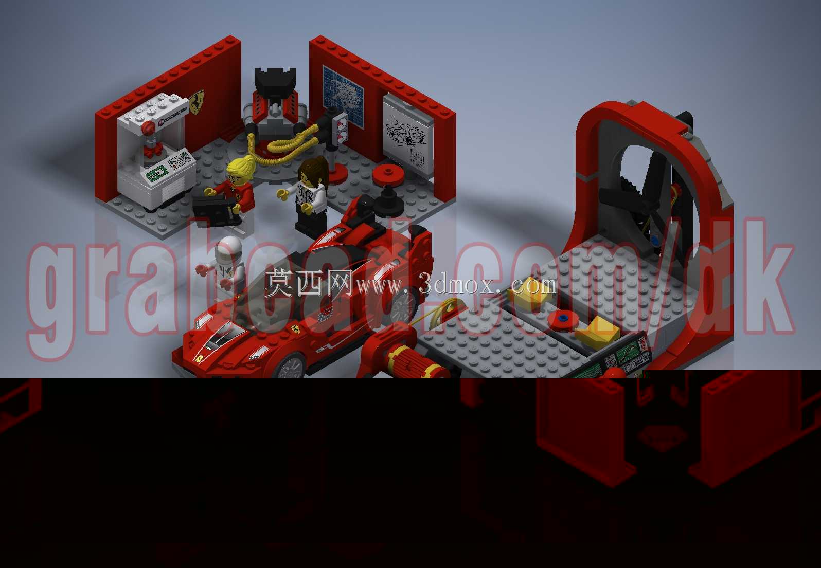 乐高速度冠军-法拉利FXX K\u0026开发中心(75882)