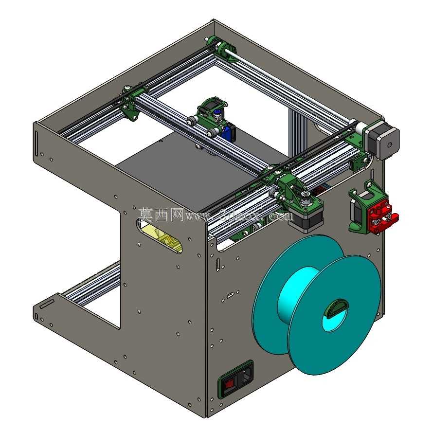 �ҵ�DIY 3D��ӡ��MKI 200x200x200