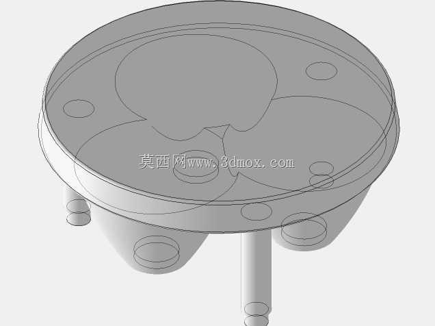 圆形PCB上的3x CREE XM-L2 T3