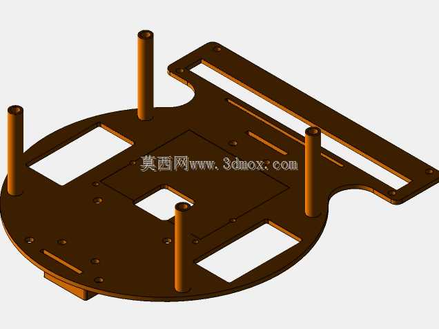 线跟随机器人Solidworks 2016