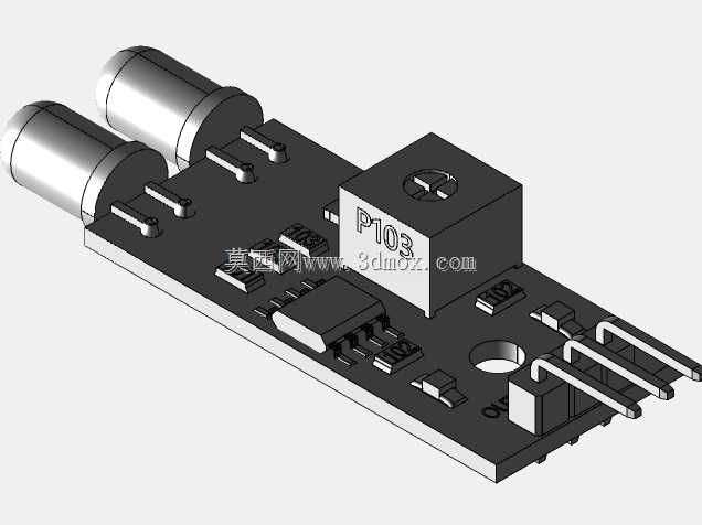 线跟随机器人Solidworks 2016
