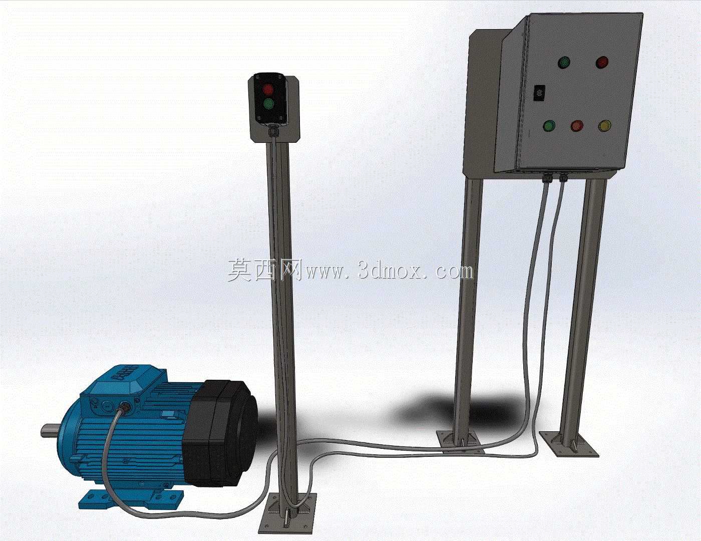 直接启动电气柜-TABLERO ELéCTRICO DE ARRANQUE DIRECTO(本地和远程控制)