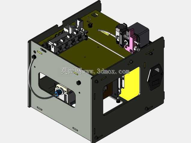 微型封闭式螺丝3D打印机