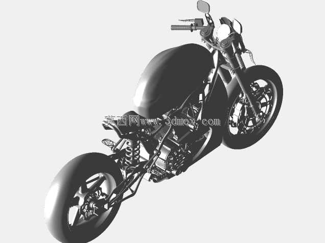 基于生成设计技术的Motorcrycle模型