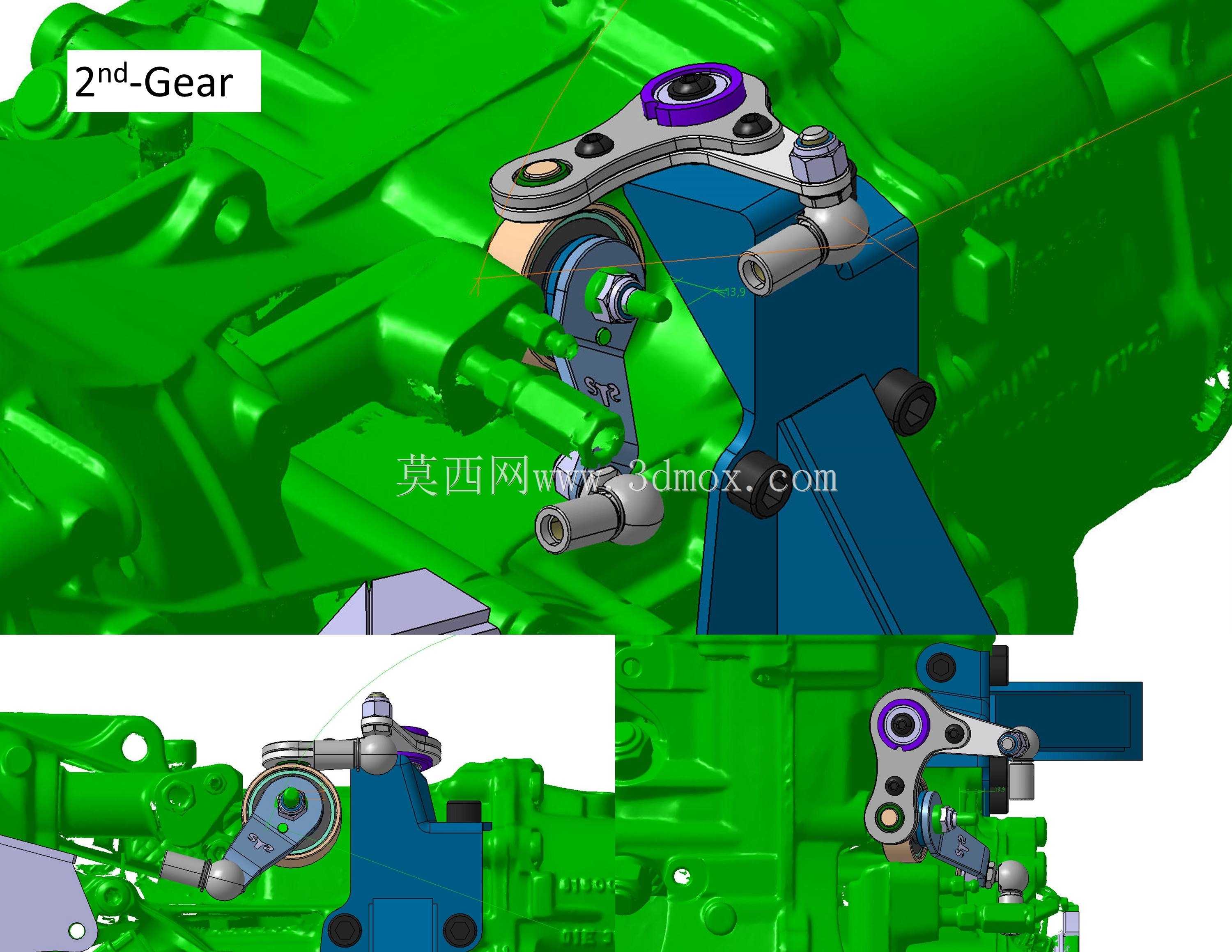 奥迪01E(FWD)6速变速箱