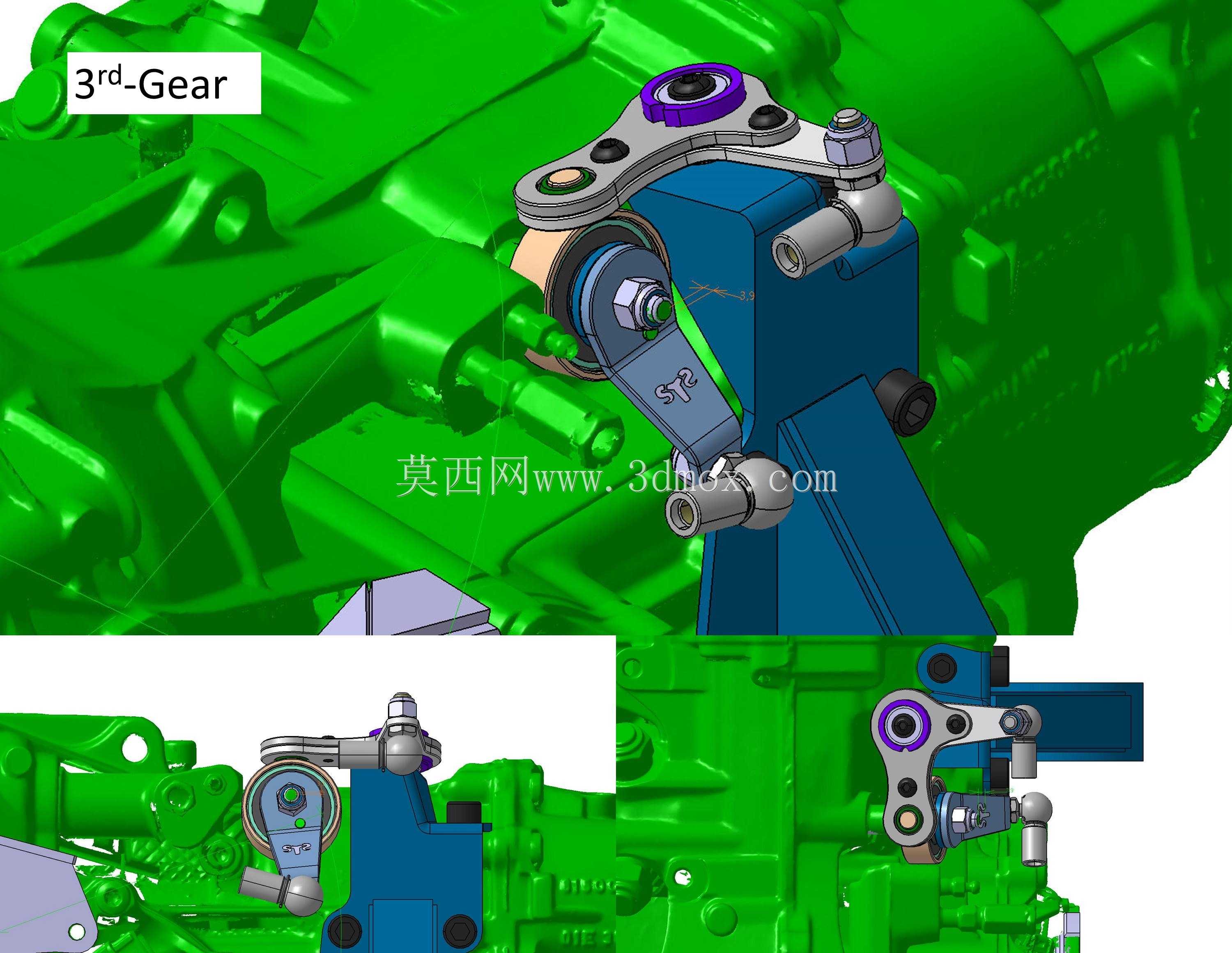 奥迪01E(FWD)6速变速箱