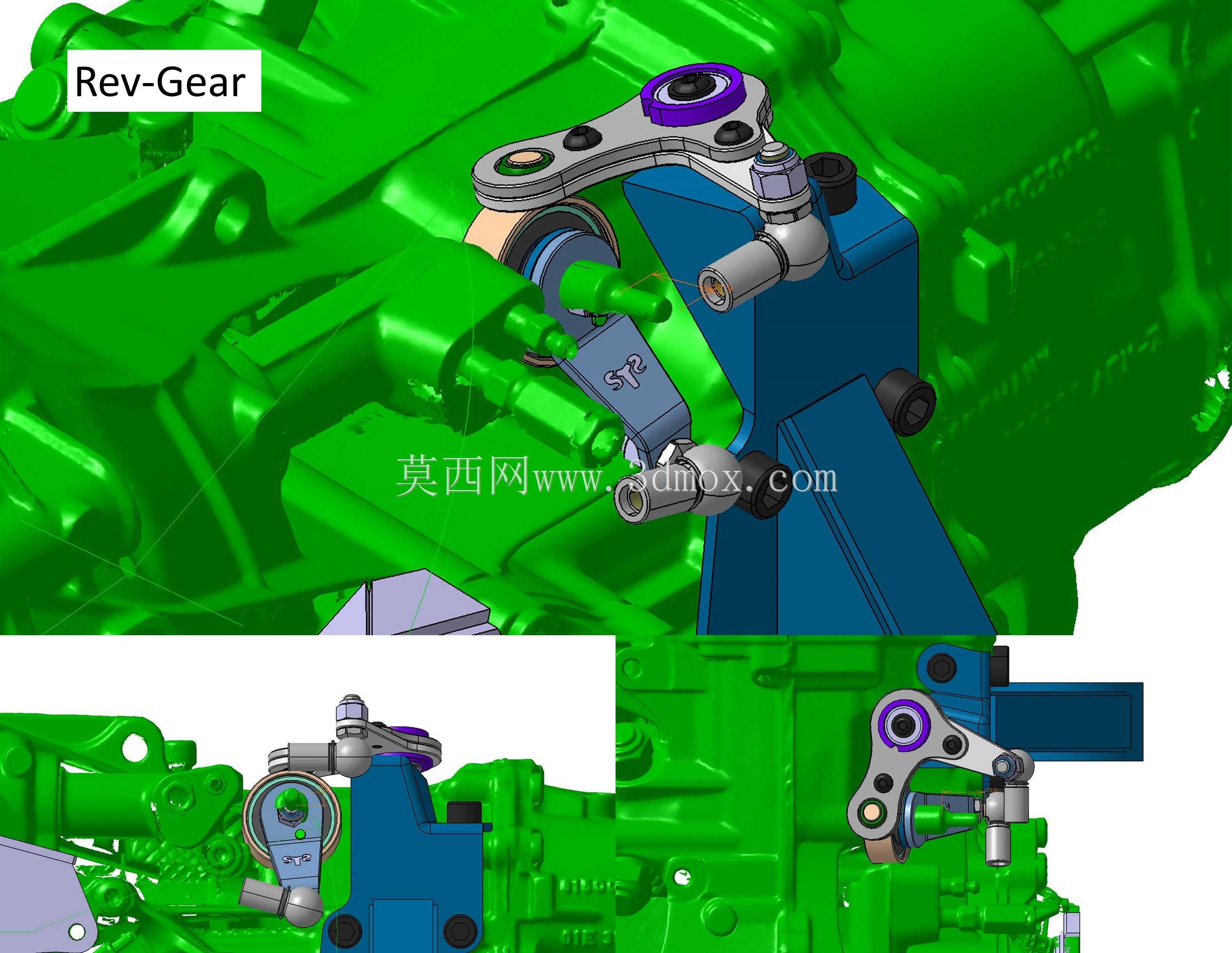 奥迪01E(FWD)6速变速箱