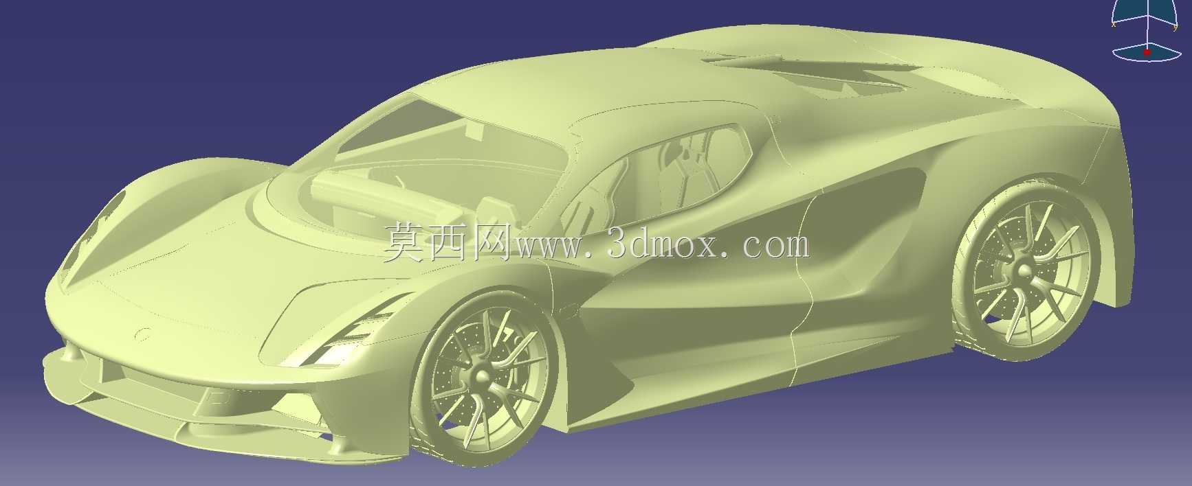 Lotus Evija与Catia V5