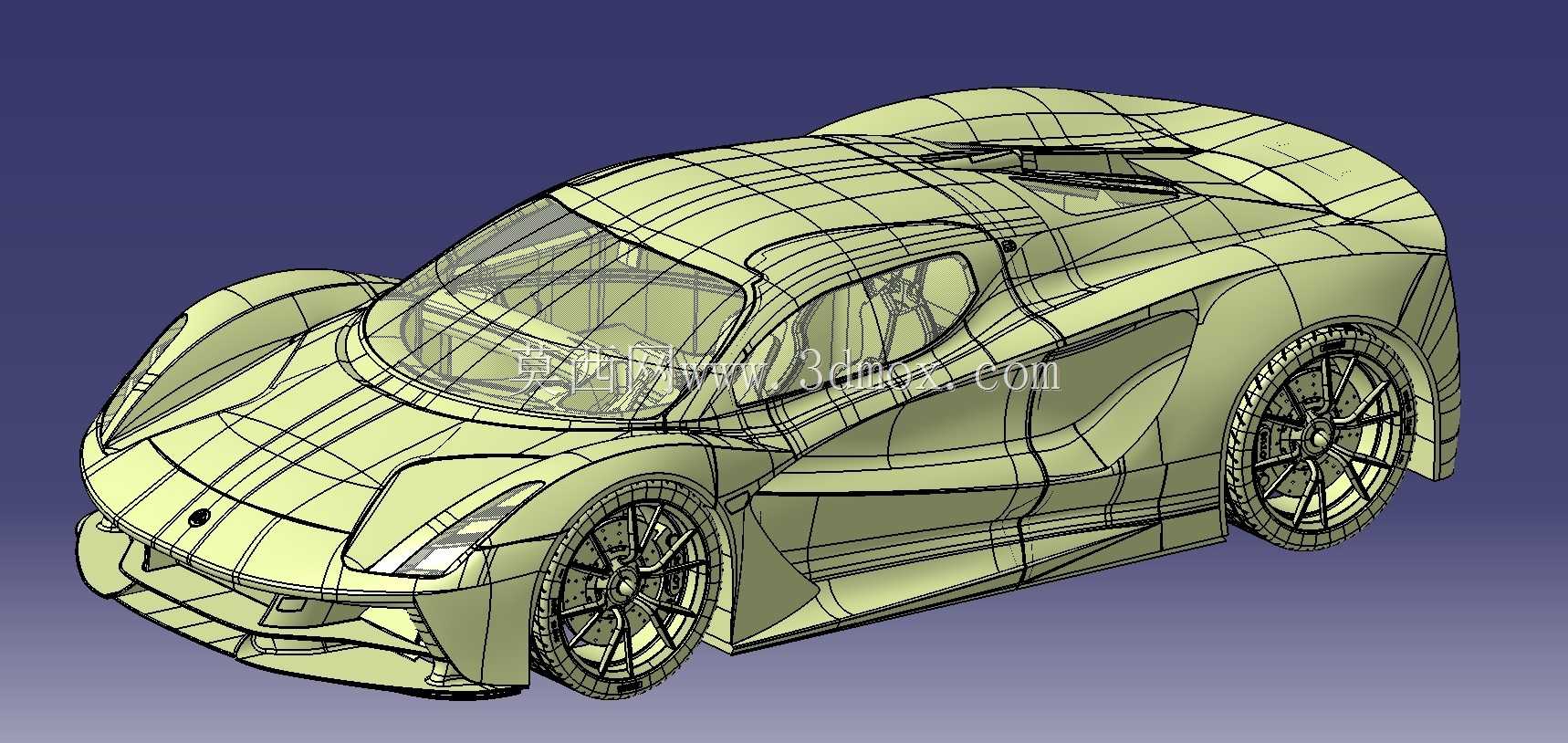 Lotus Evija与Catia V5