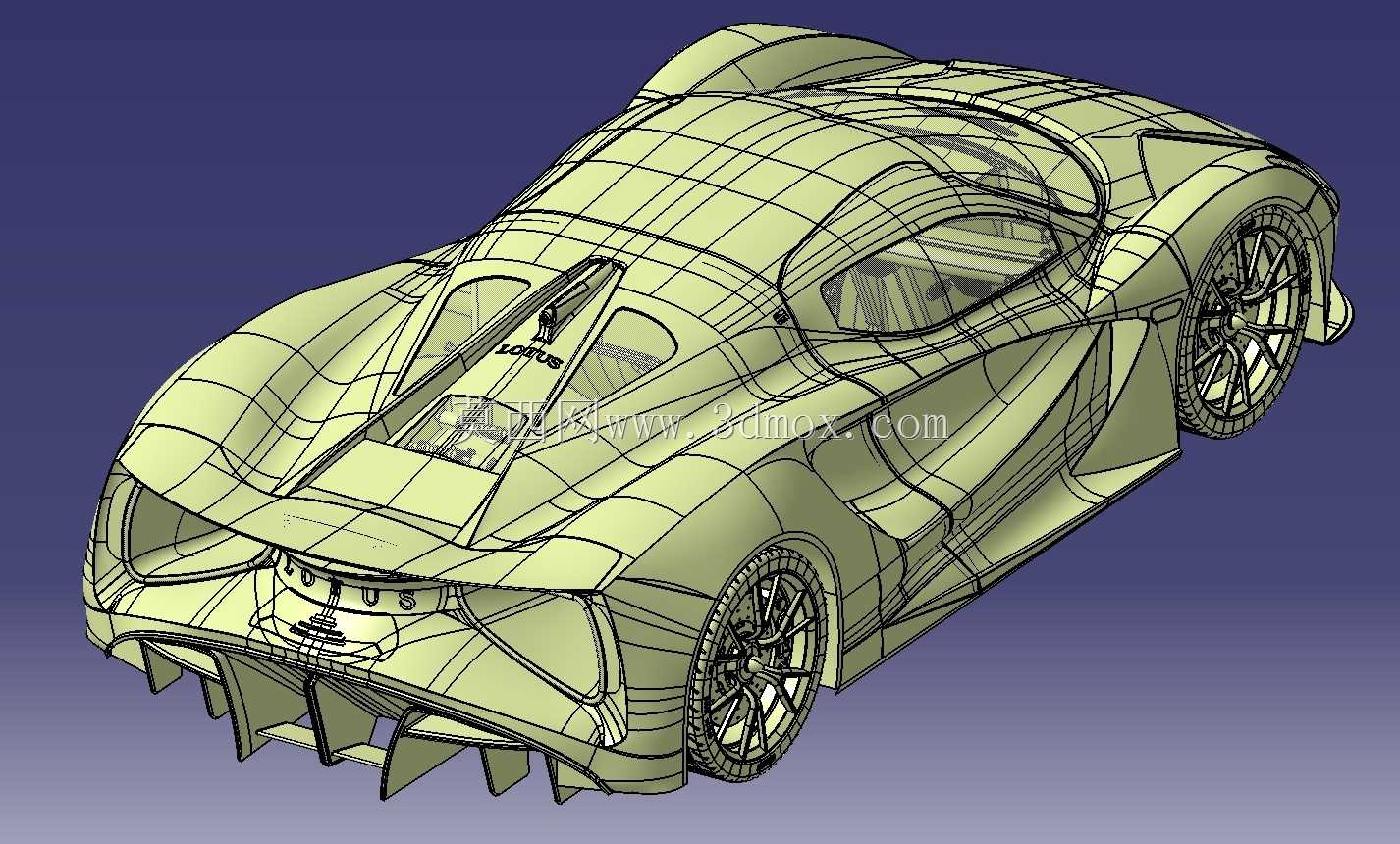Lotus Evija与Catia V5