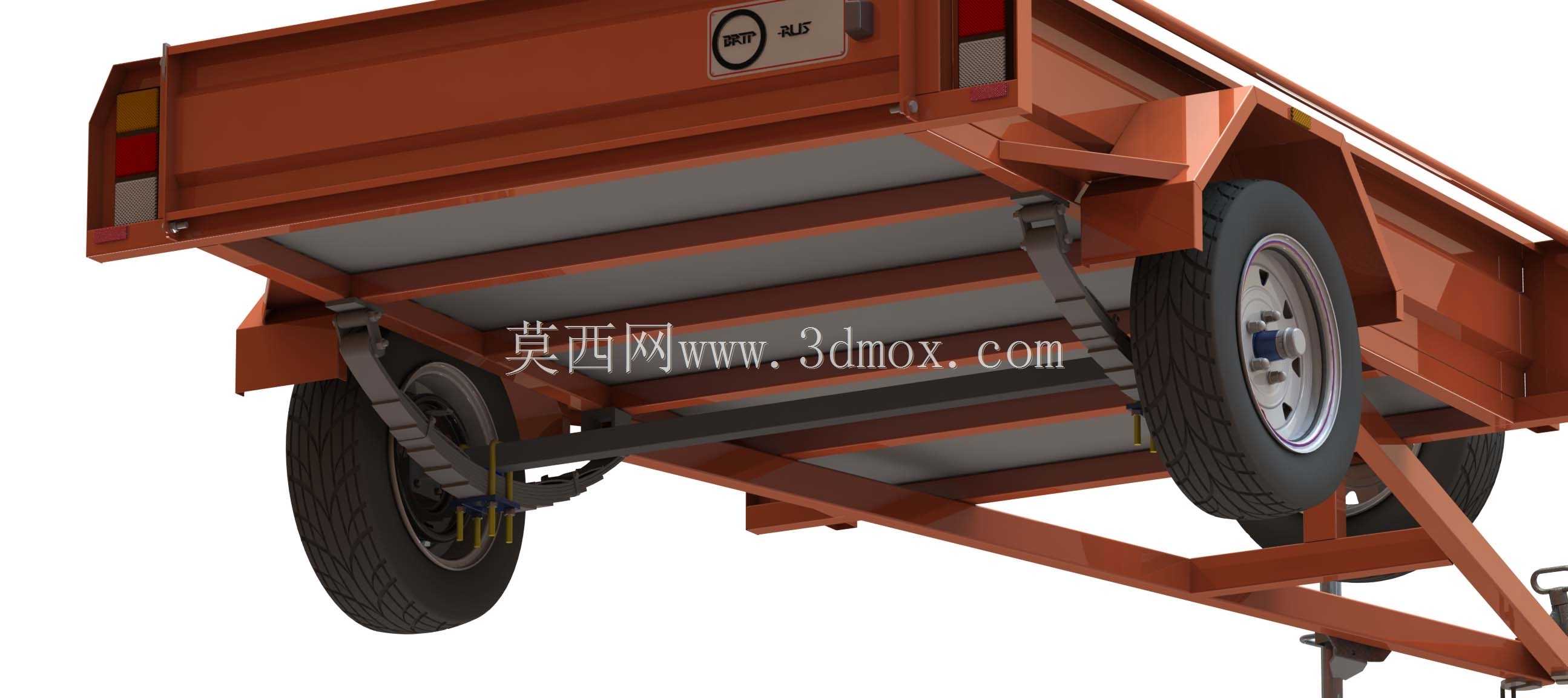 箱式拖车8 x 5