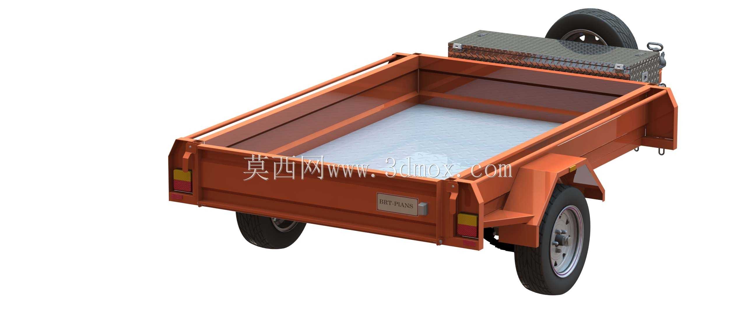 箱式拖车8 x 5
