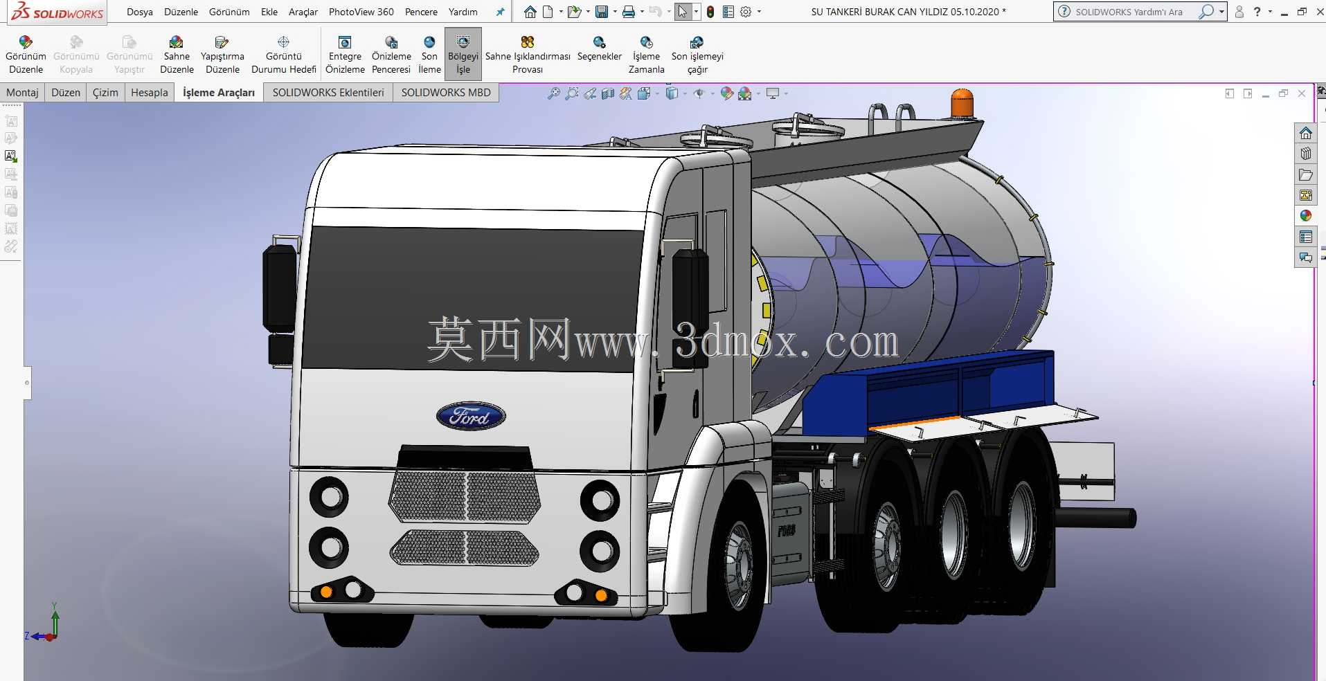 福特公路卡车、运水车