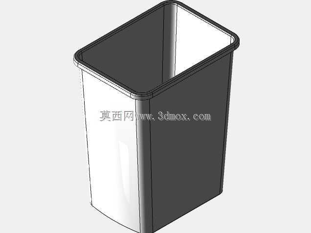 在水槽下面拉出垃圾桶