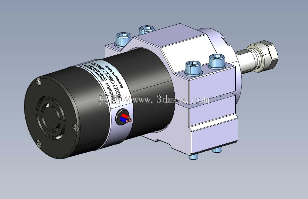 ������ˢDC-48V-500W-ER11+֧�ܼ�ǯ55mm