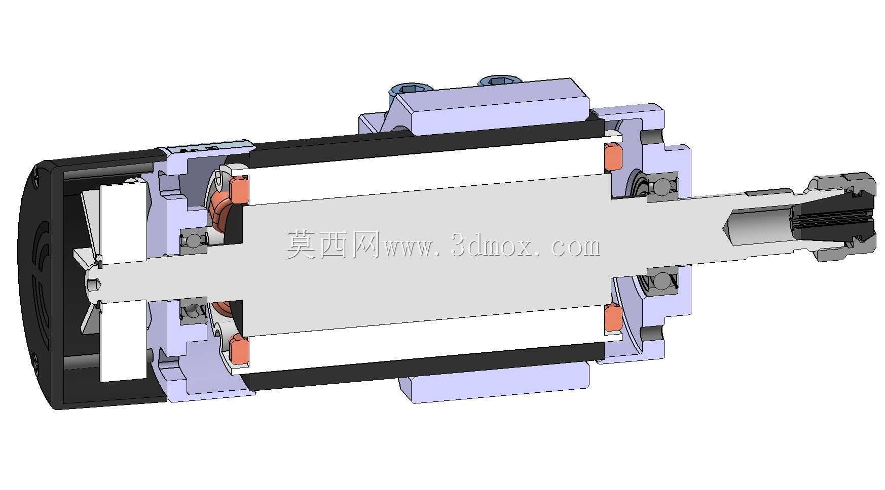 ������ˢDC-48V-500W-ER11+֧�ܼ�ǯ55mm