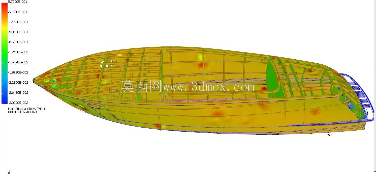 x30s跑道结构框架有限元模拟