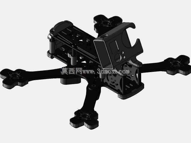 TBS Source One V3-装配框架,带3D打印支架和附件