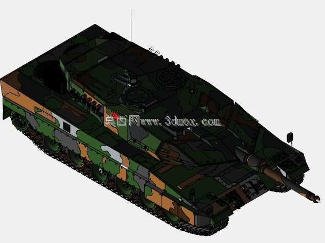 豹2A6主战坦克