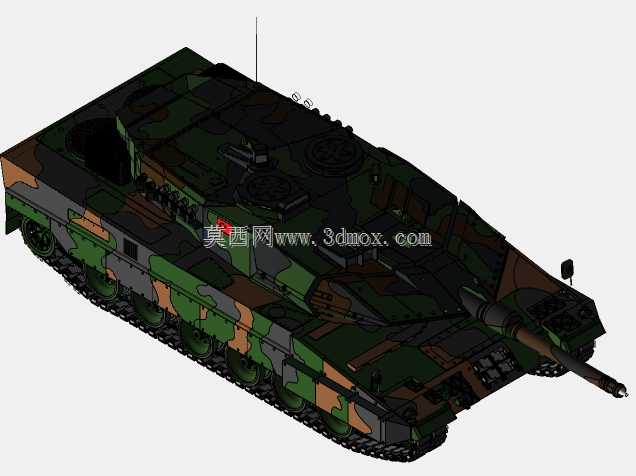 豹2A6主战坦克