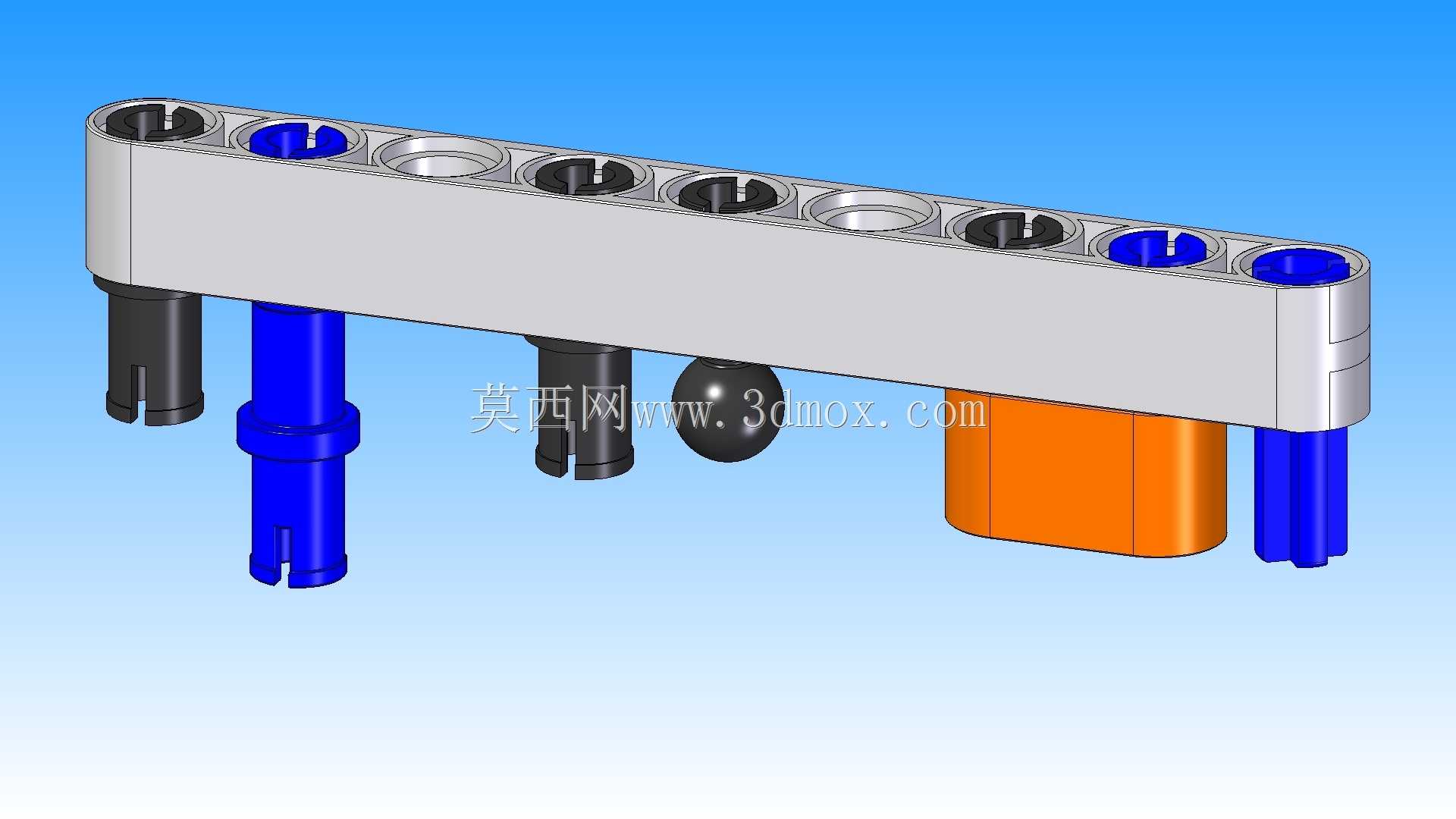 vLTm 42056-1乐高技术-108零件2704组件