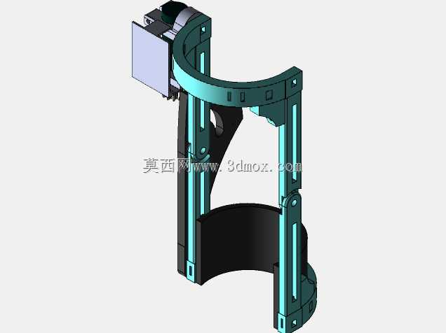 膝关节外骨骼装置模型锥齿轮