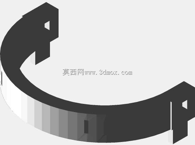 膝关节外骨骼装置模型锥齿轮