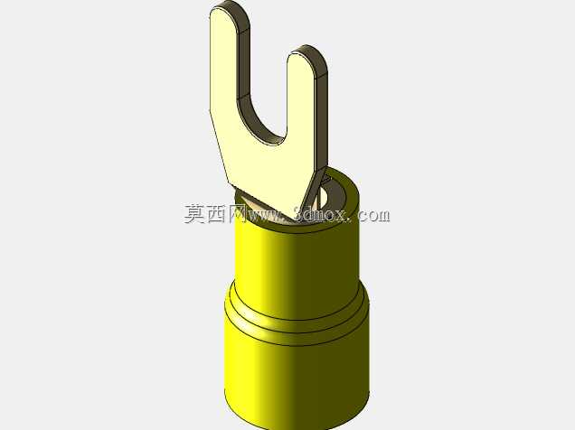 绝缘铲形端子(黄色)