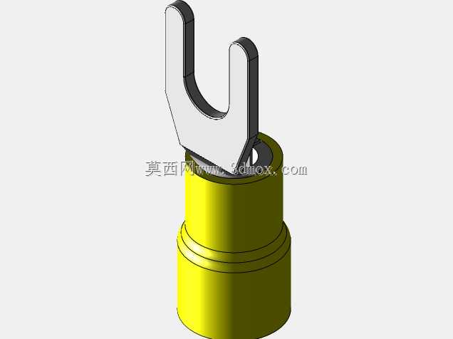 绝缘铲形端子(黄色)