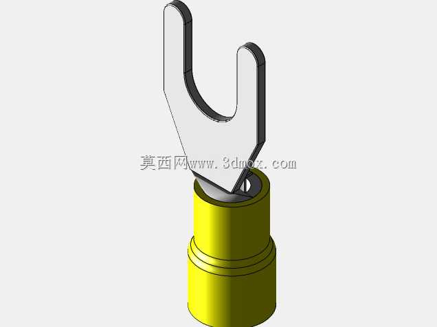 绝缘铲形端子(黄色)