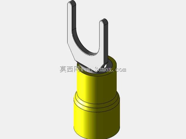 绝缘铲形端子(黄色)