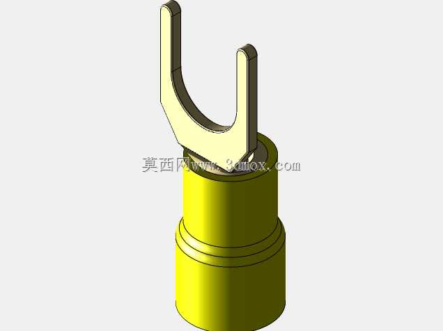 绝缘铲形端子(黄色)