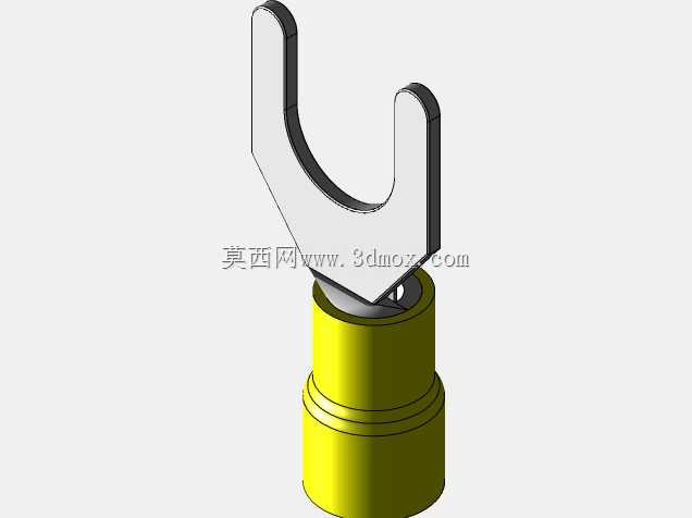 绝缘铲形端子(黄色)