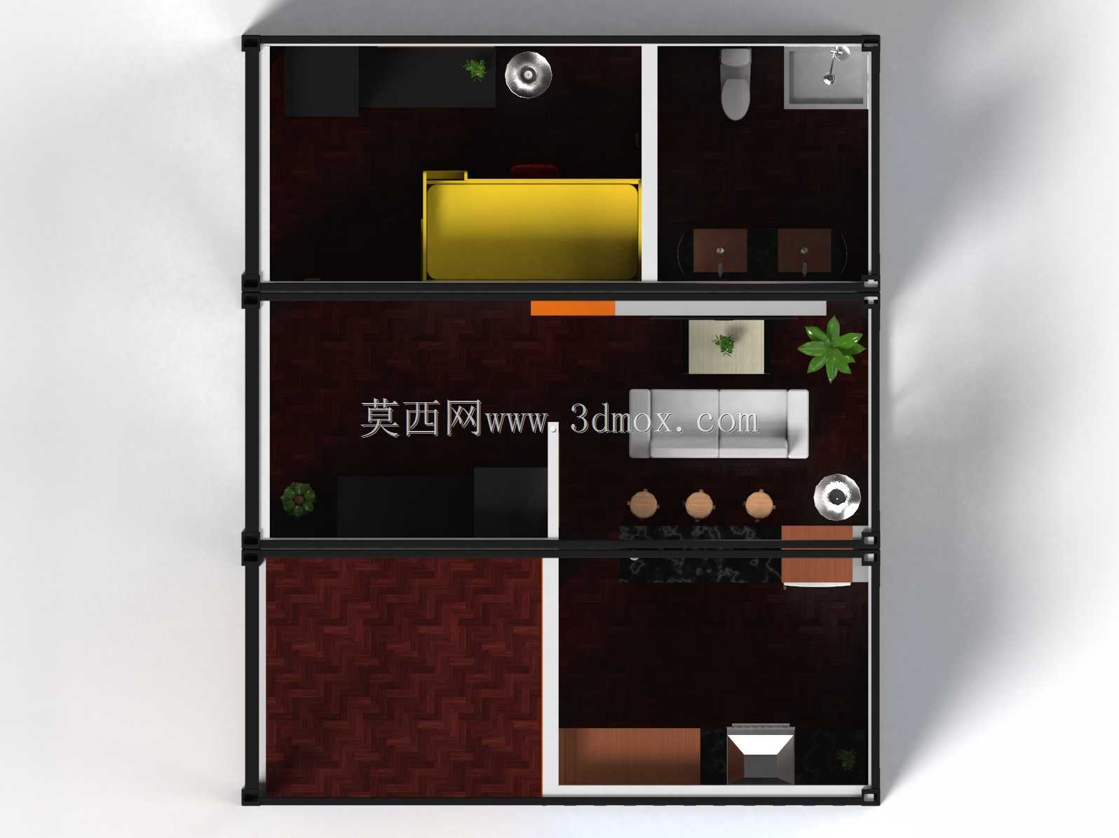 集装箱房-3x20“