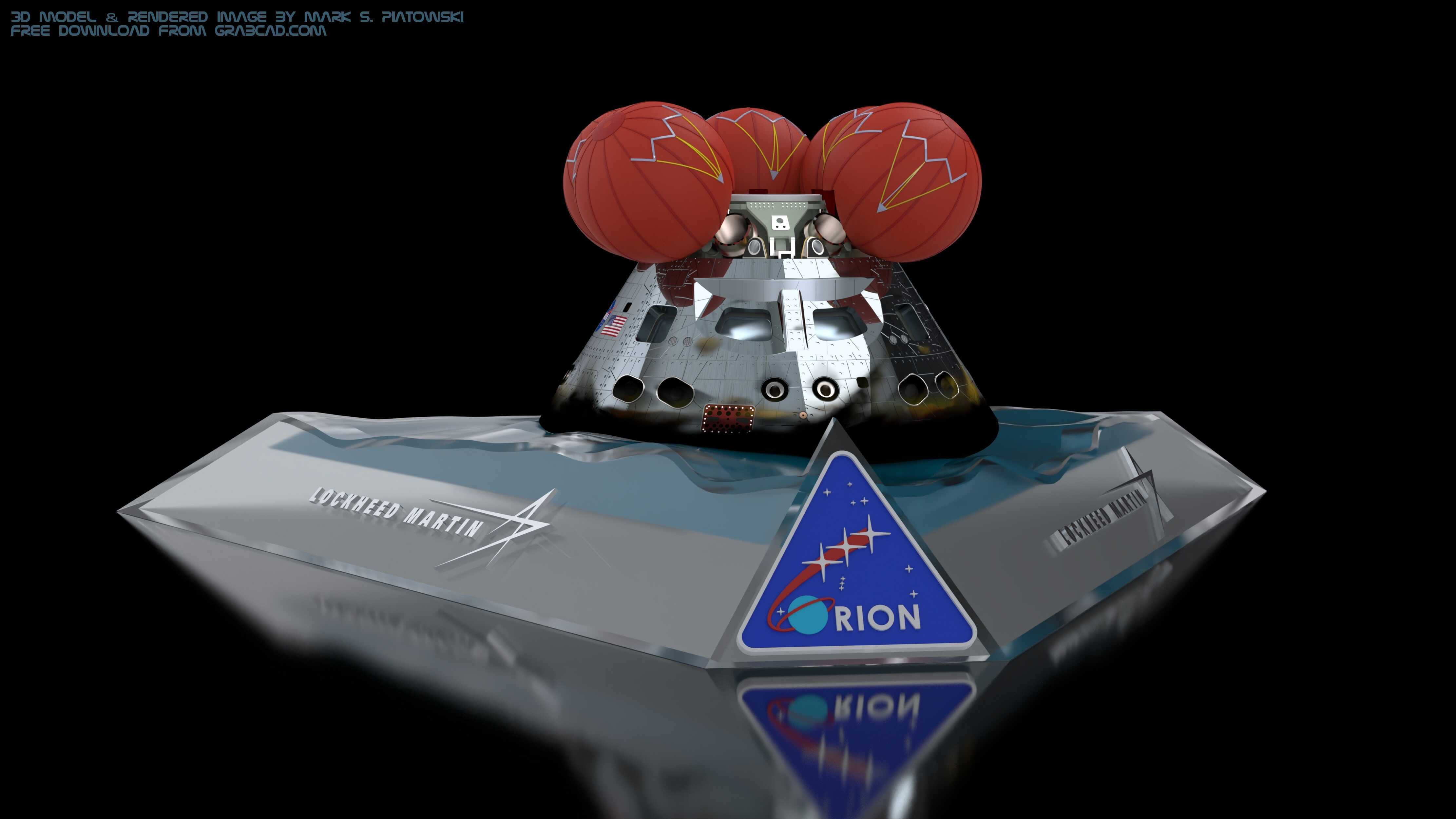 1:18����-LM��ARTEMIS-1���Ի�����Աģ�ͣ�STL/STP/IGS��
