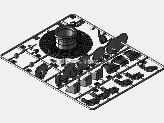 1:18����-LM��ARTEMIS-1���Ի�����Աģ�ͣ�STL/STP/IGS��