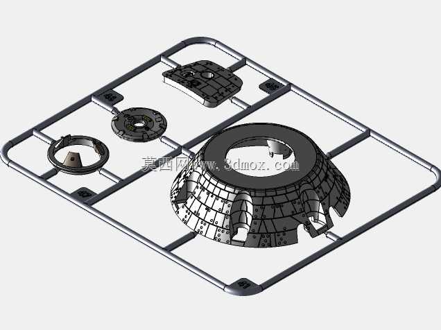 1:18����-LM��ARTEMIS-1���Ի�����Աģ�ͣ�STL/STP/IGS��