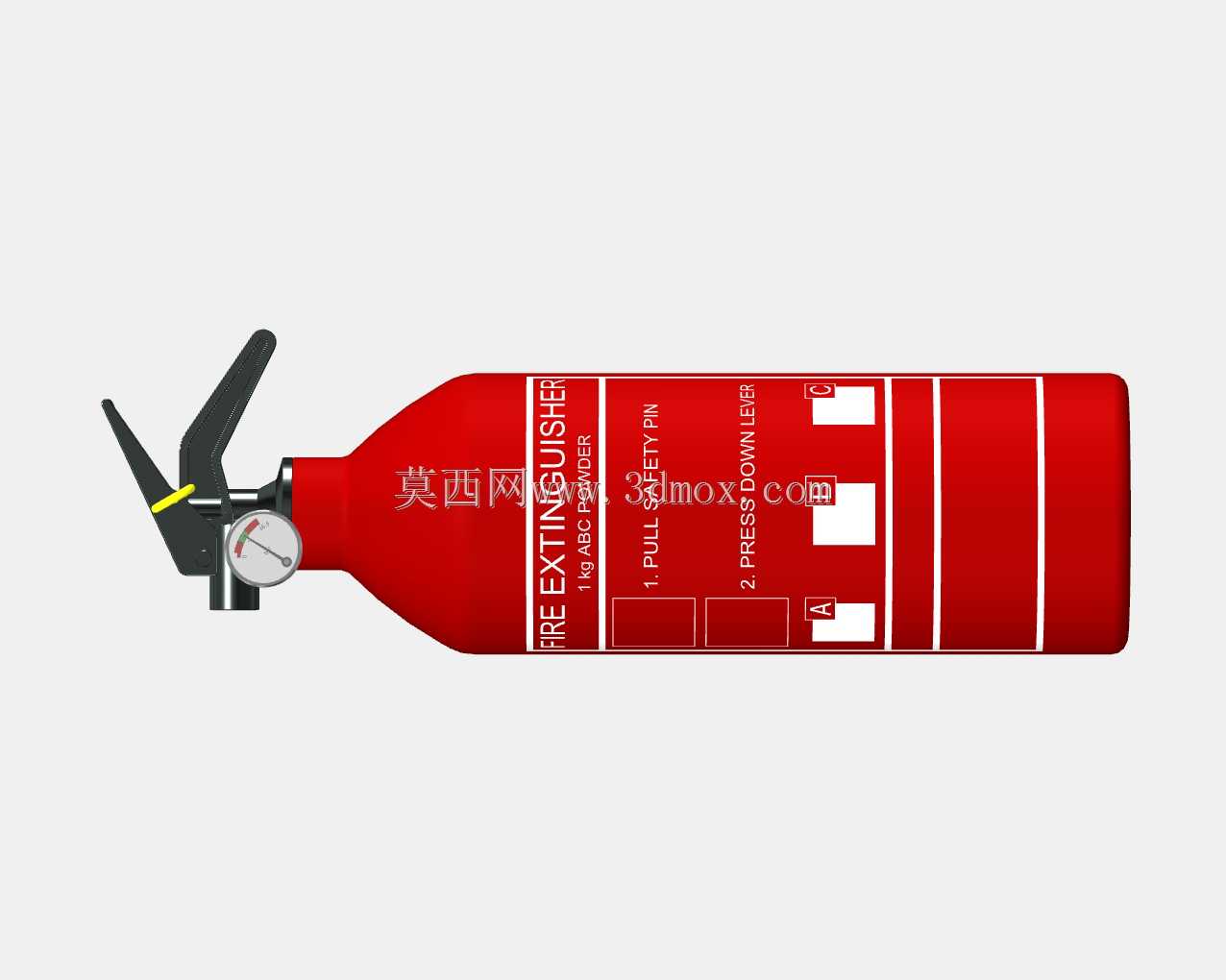 灭火器1 kg(荷兰语-英语-法语-德语)(第1个,共3个)