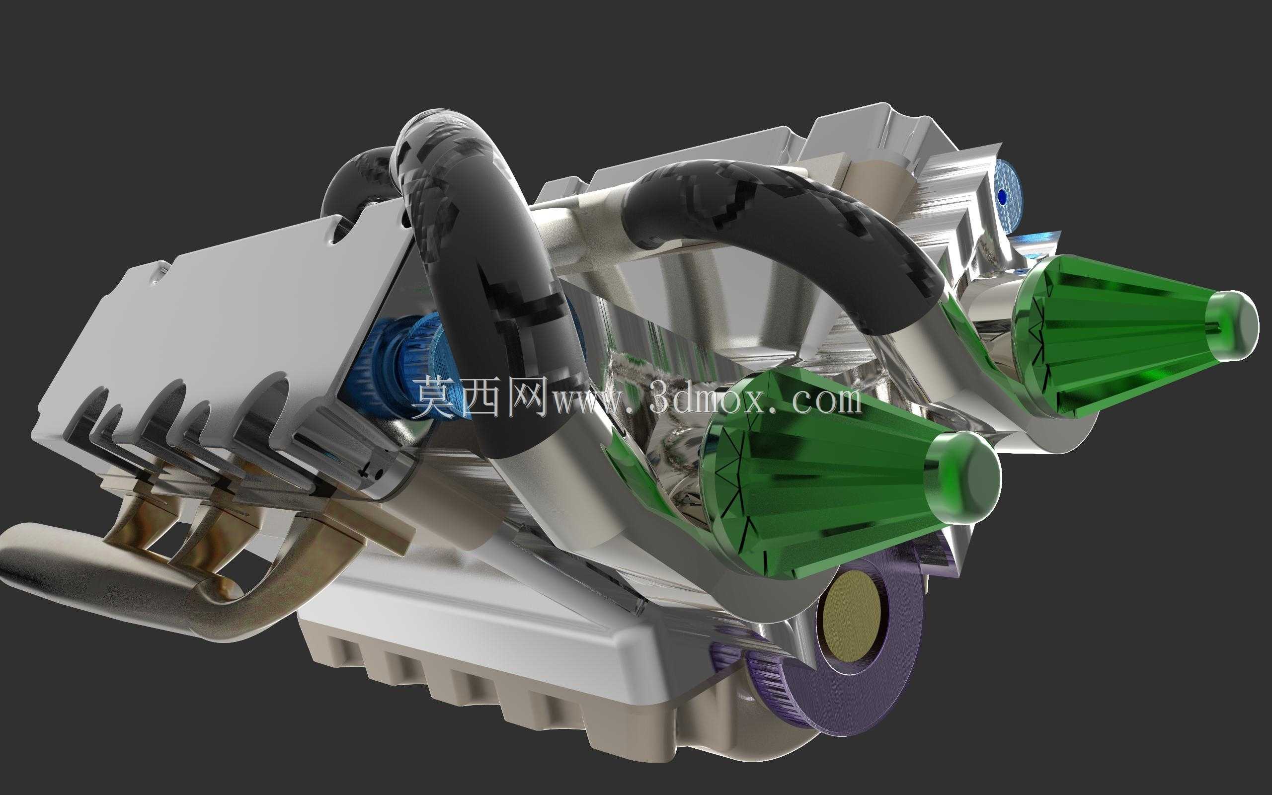 Catia环境下的V6发动机设计