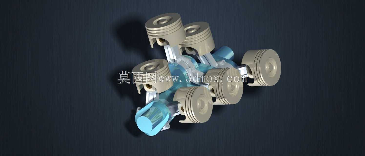 Catia环境下的V6发动机设计