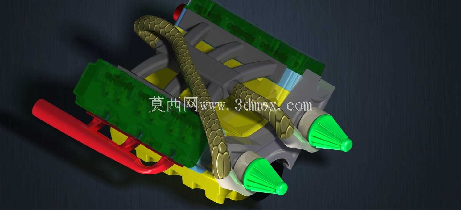 Catia环境下的V6发动机设计