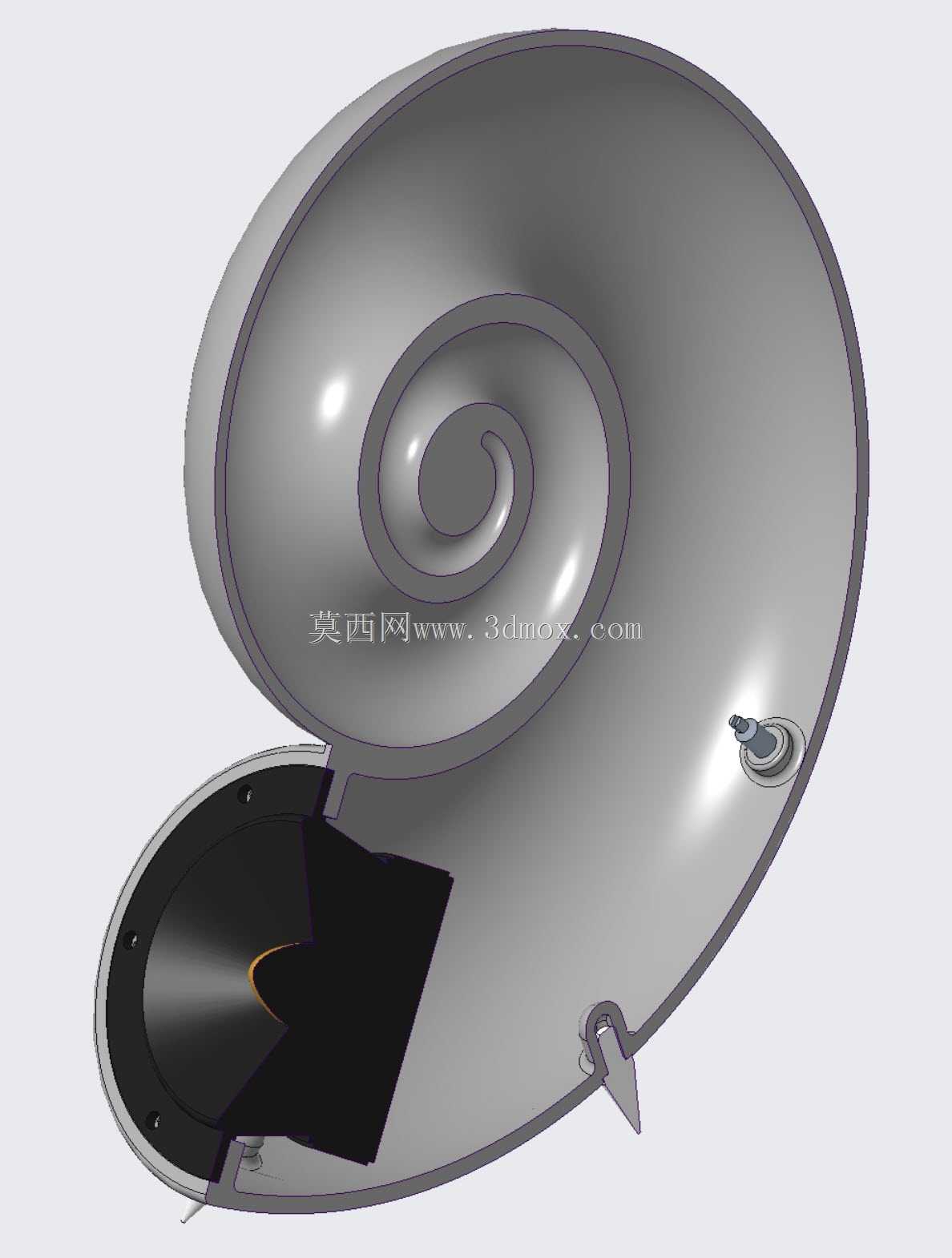 鹦鹉螺扬声器