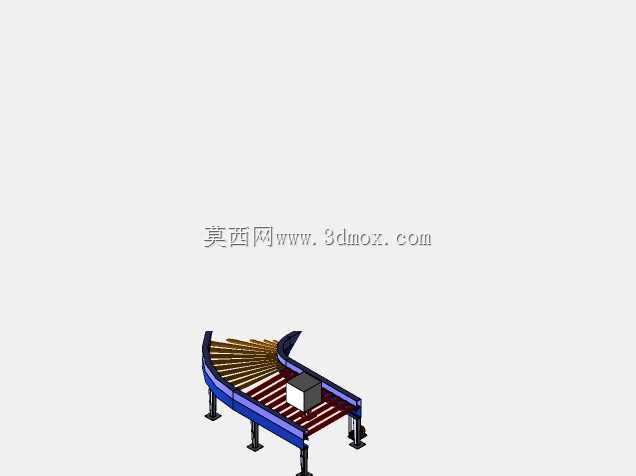 曲线辊道输送机